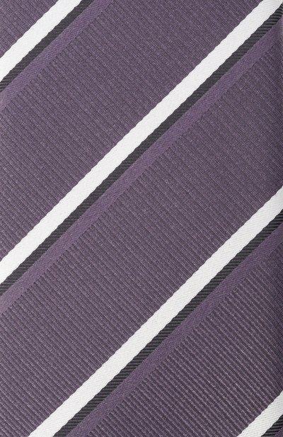 Галстук BOSS фиолетового цвета по цене 9195 руб., арт. 50560845, фото 4 Галстук BOSS, арт. 50560845, фото 4