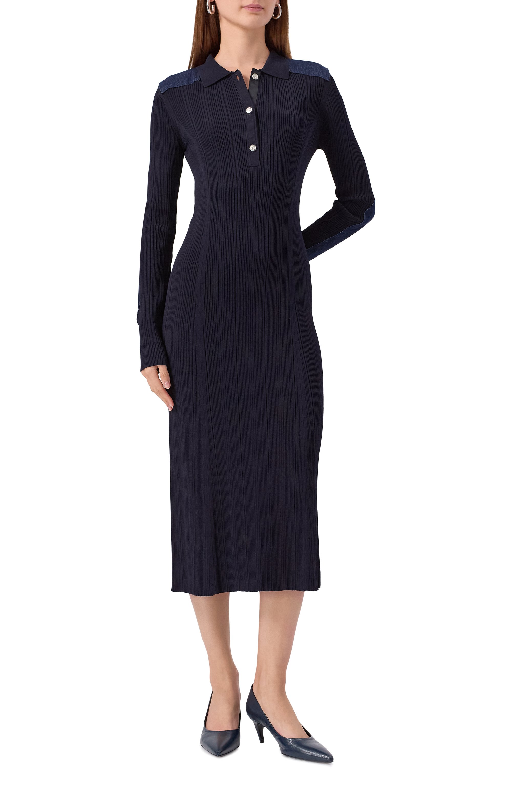 Платье из вискозы M05CH1NO JEANS, арт. V0486/8201, фото 2