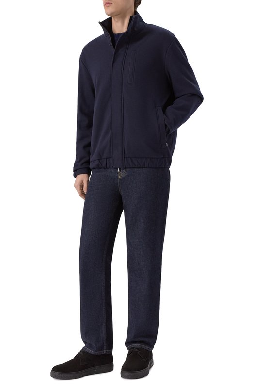 Замшевые ботинки W.Gibbs 1871001/CAM0SCI0 RAIN W00LEN Чёрный  1871001/CAM0SCI0 RAIN W00LEN Фото 2