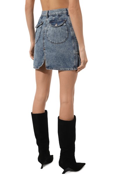 Джинсовая юбка M05CH1NO JEANS, арт. 232K2/A0106/8736, фото 4