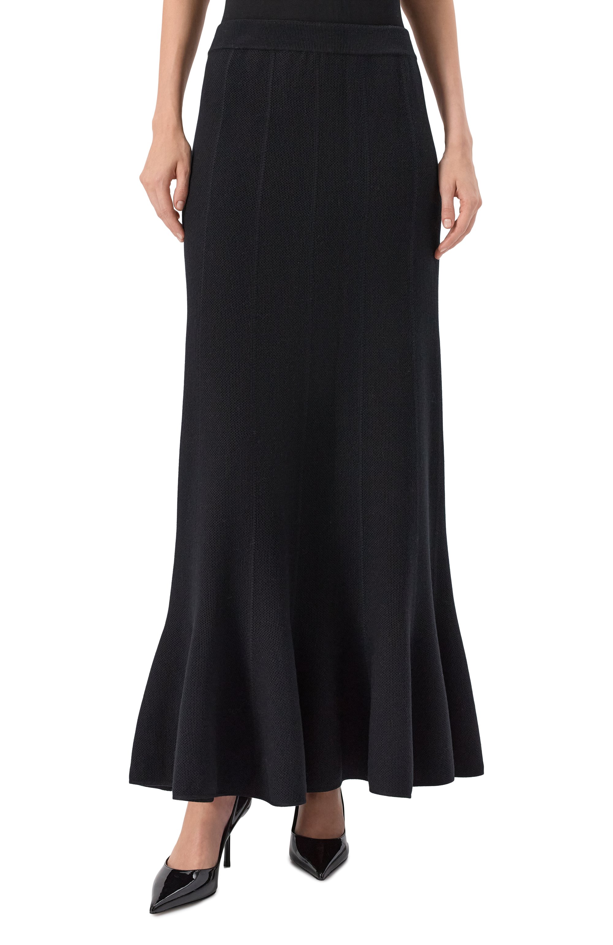 Юбка из шерсти и вискозы AND THE BRAND, арт. W26-SK048-1202-900, фото 3