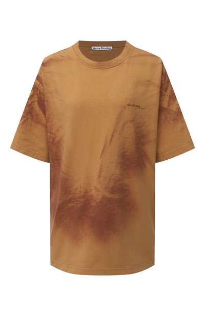 Женская хлопковая футболка ACNE STUDIOS, арт. AL0150