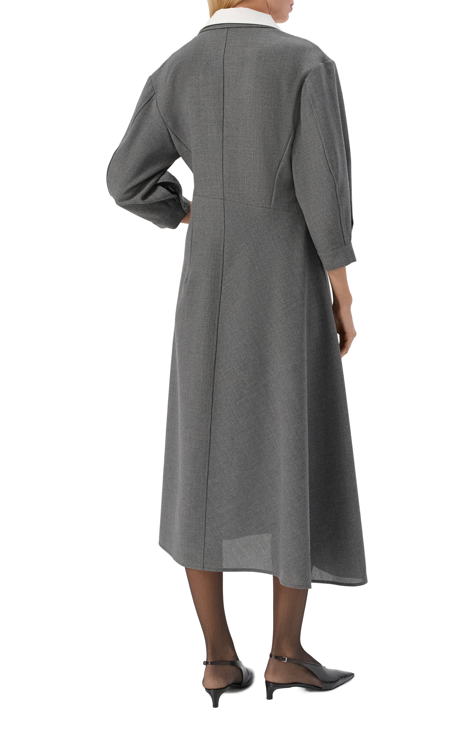 Шерстяное платье JIL SANDER, арт. J02CT0522/J41557, фото 4