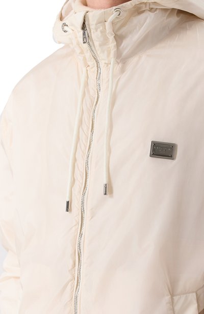 Бомбер DOLCE & GABBANA бежевого цвета по цене 222000 руб., арт. G9BGST/FUS22, фото 5 Бомбер DOLCE & GABBANA, арт. G9BGST/FUS22, фото 5