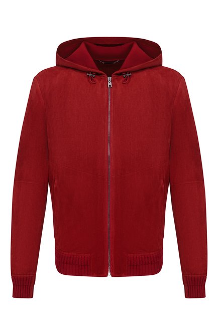 Мужская замшевый бомбер DOLCE & GABBANA, арт. G9CENL/GK467