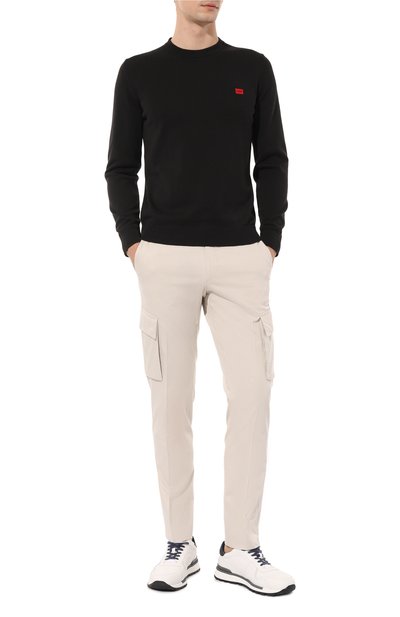 Хлопковый джемпер HUGO, арт. 50475083, фото 2