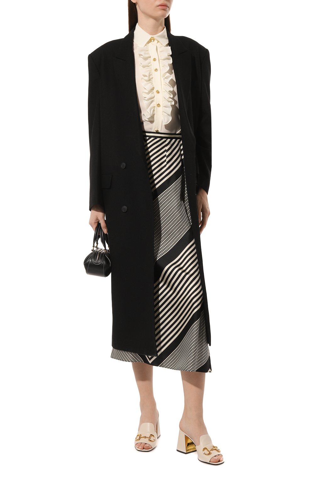 Шелковая юбка GUCCI, арт. 677552 ZAIF3, фото 2