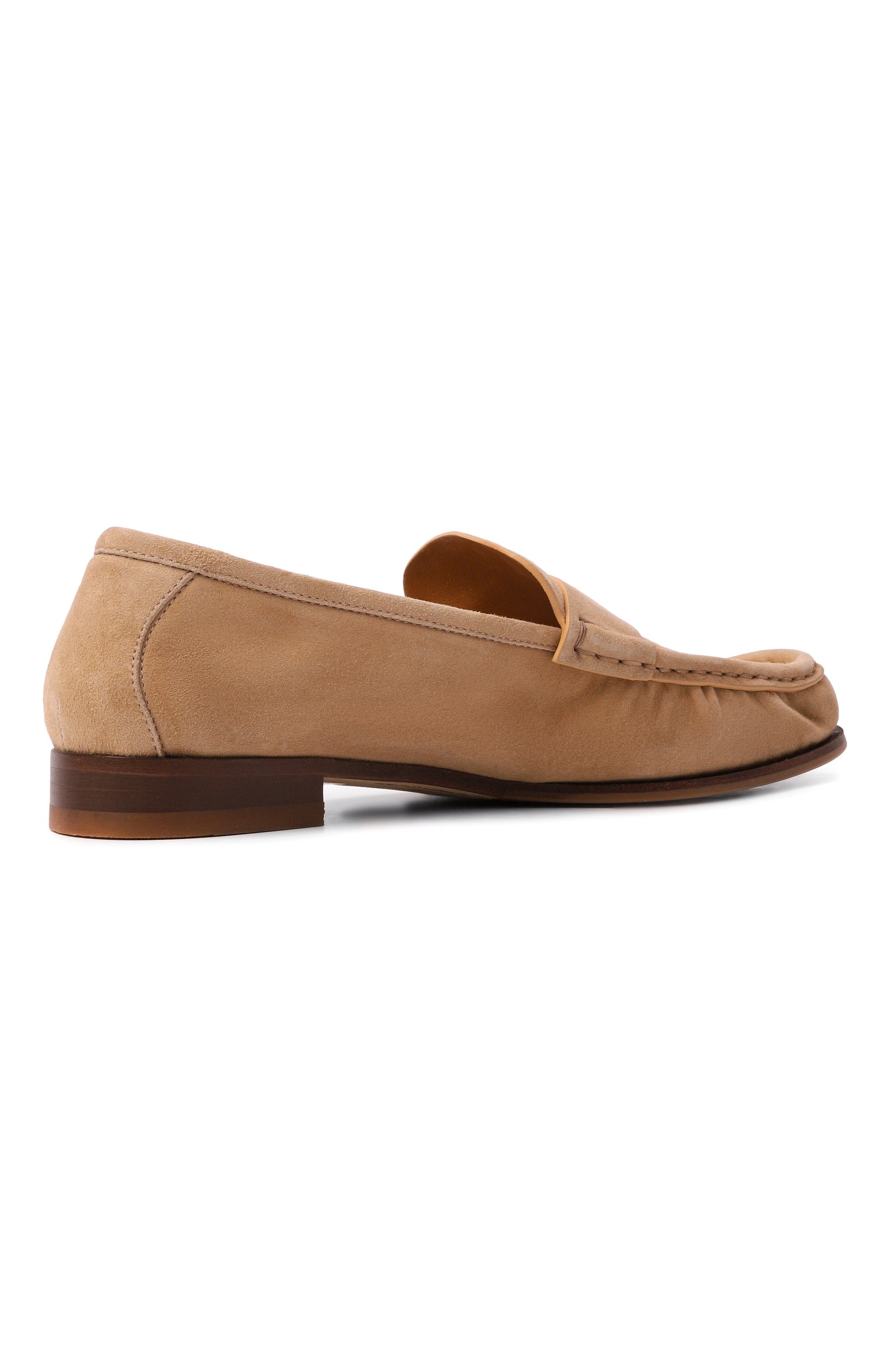 Замшевые лоферы KITON, арт. D61806N01008, фото 5