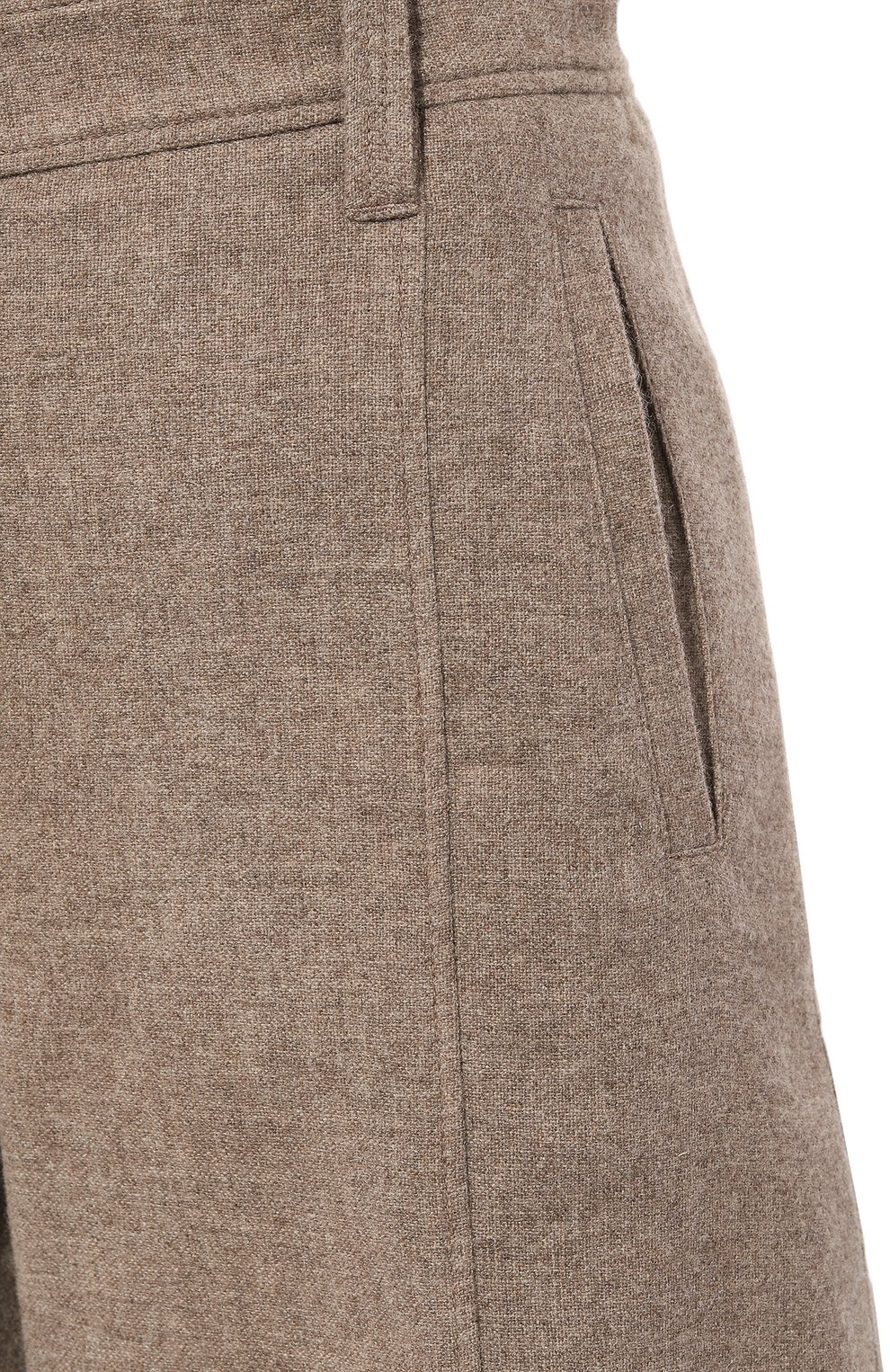 Шерстяные шорты BRUNELLO CUCINELLI светло-бежевого цвета по цене 169500 руб., арт. MD966B1268, фото 5 Шерстяные шорты BRUNELLO CUCINELLI, арт. MD966B1268, фото 5