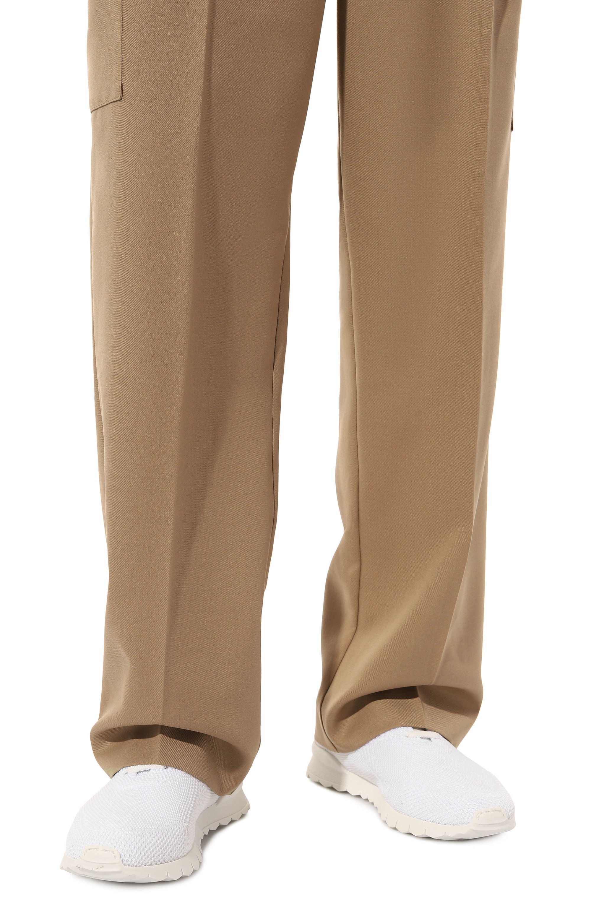 Текстильные кроссовки KITON, арт. USSFITSN0080901, фото 3