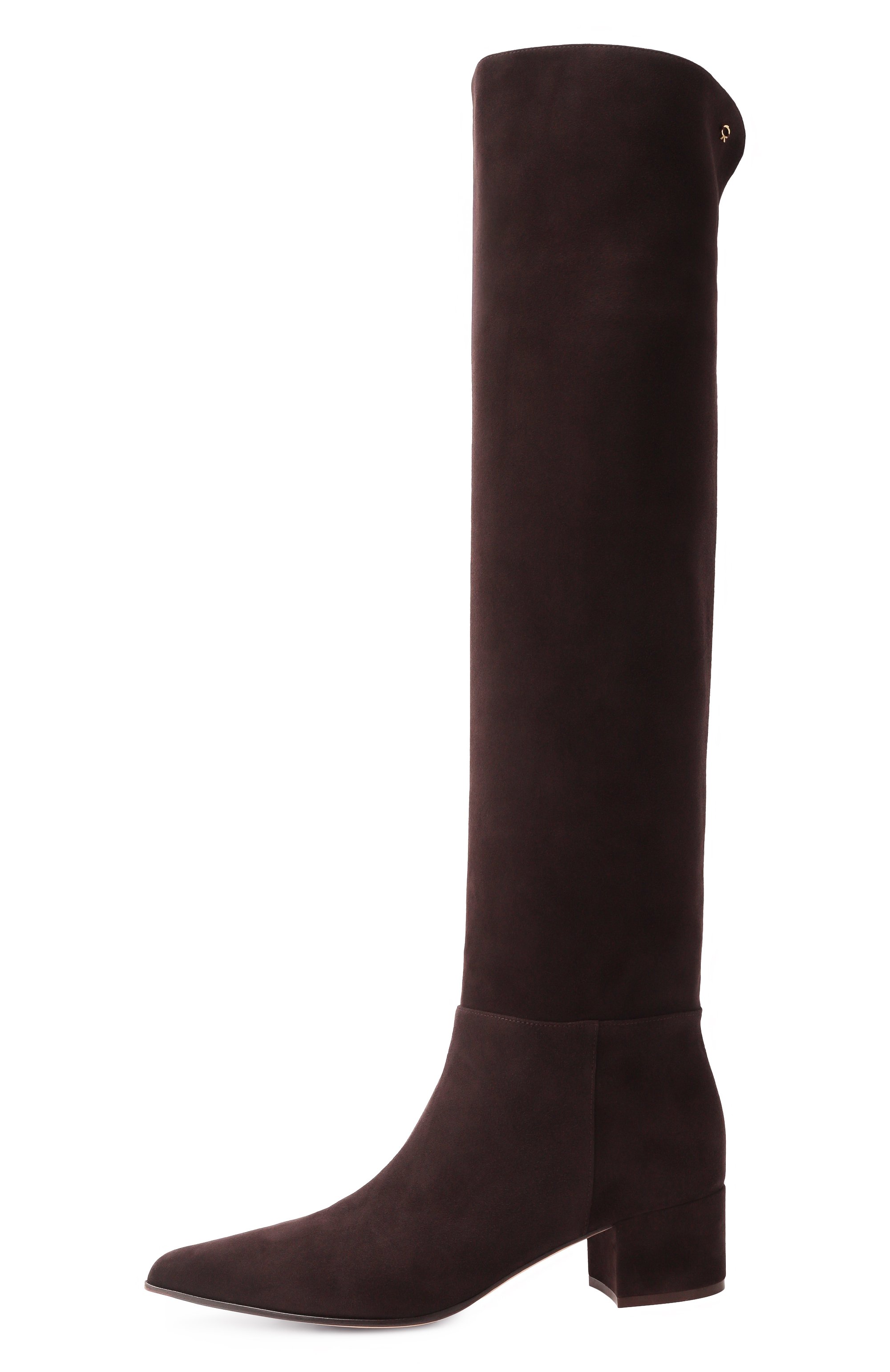 Замшевые ботфорты piper 45 GIANVITO ROSSI, арт. G80233.45RIC.C45M0KA, фото 4