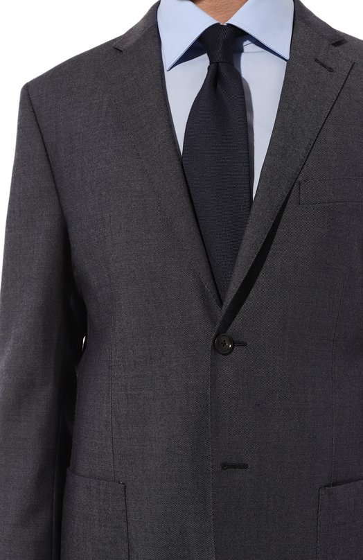 Шерстяной костюм Corneliani 94X002-9418321_SET Синий  94X002-9418321_SET Фото 9
