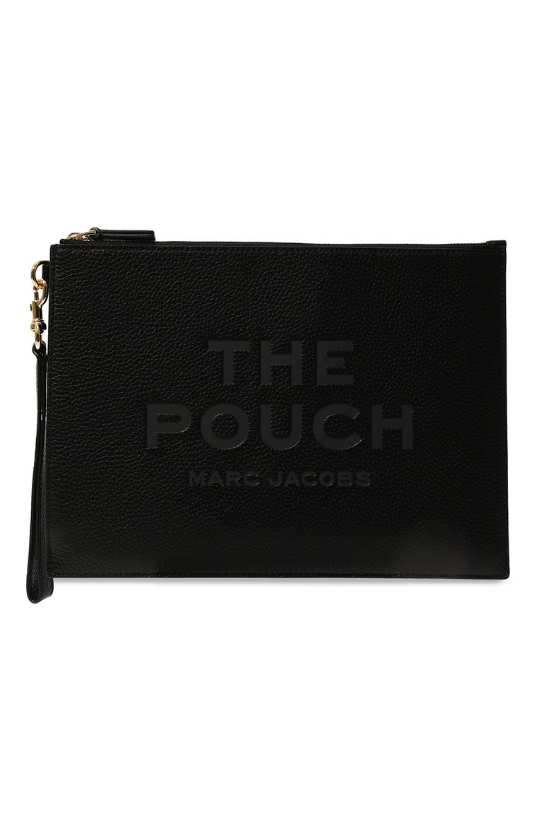 Женские кожаный футляр для документов MARC JACOBS (THE) черного цвета, арт. 2S4SCP001S02 | Фото 1 (Материал сплава: Проставлено; Материал: Натуральная кожа; Нос: Не проставлено)