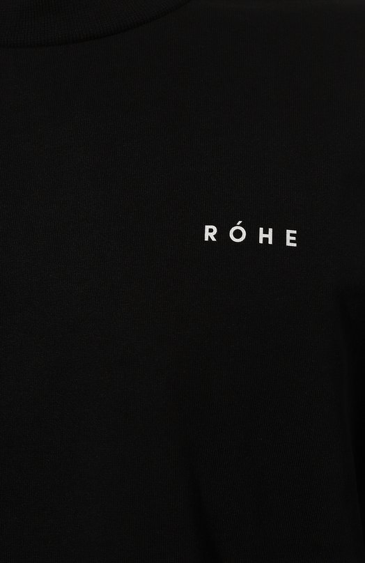 Хлопковая футболка Rohe 5