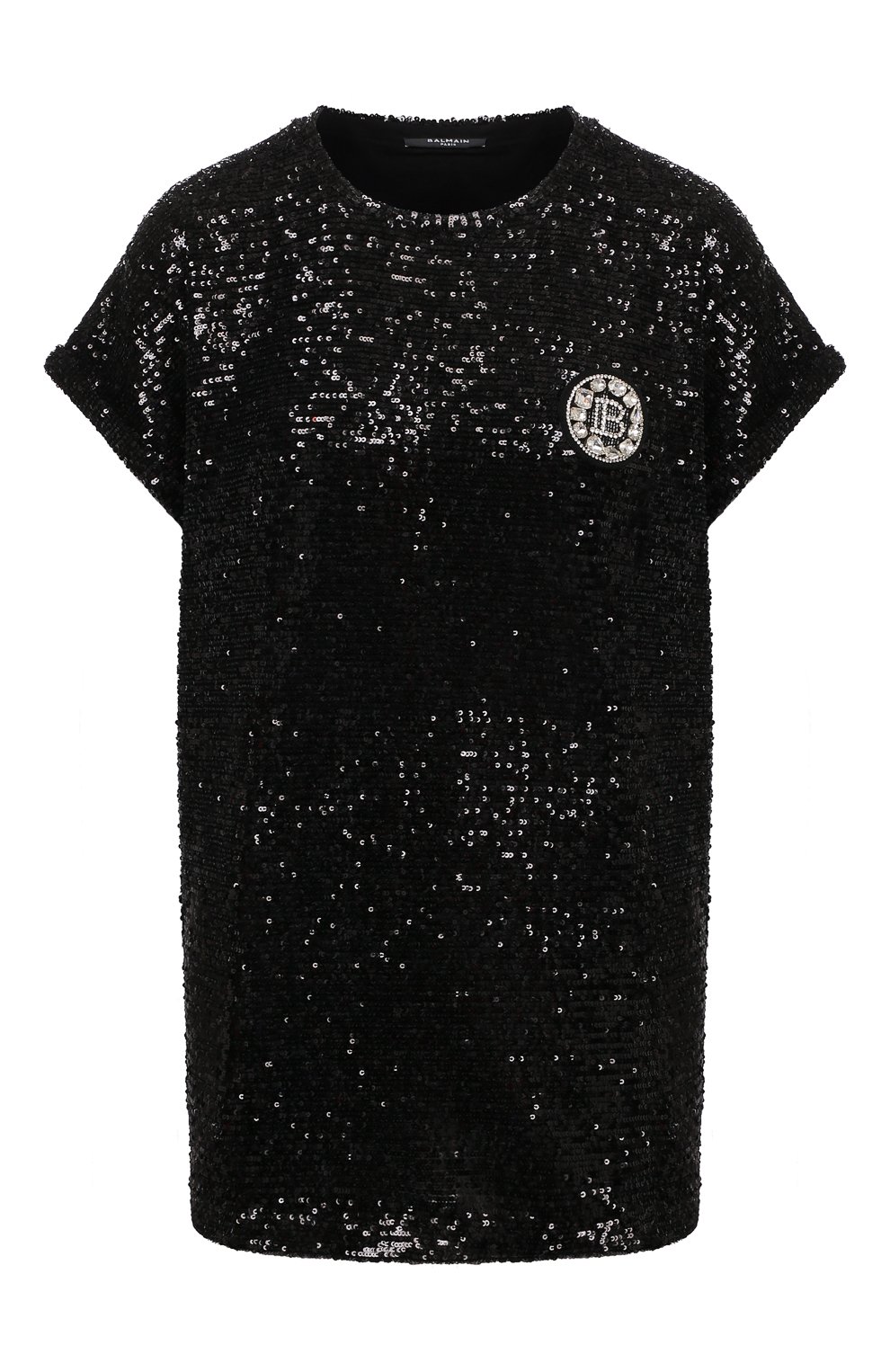 Футболка с пайетками BALMAIN, арт. VF11351/X444, фото 1