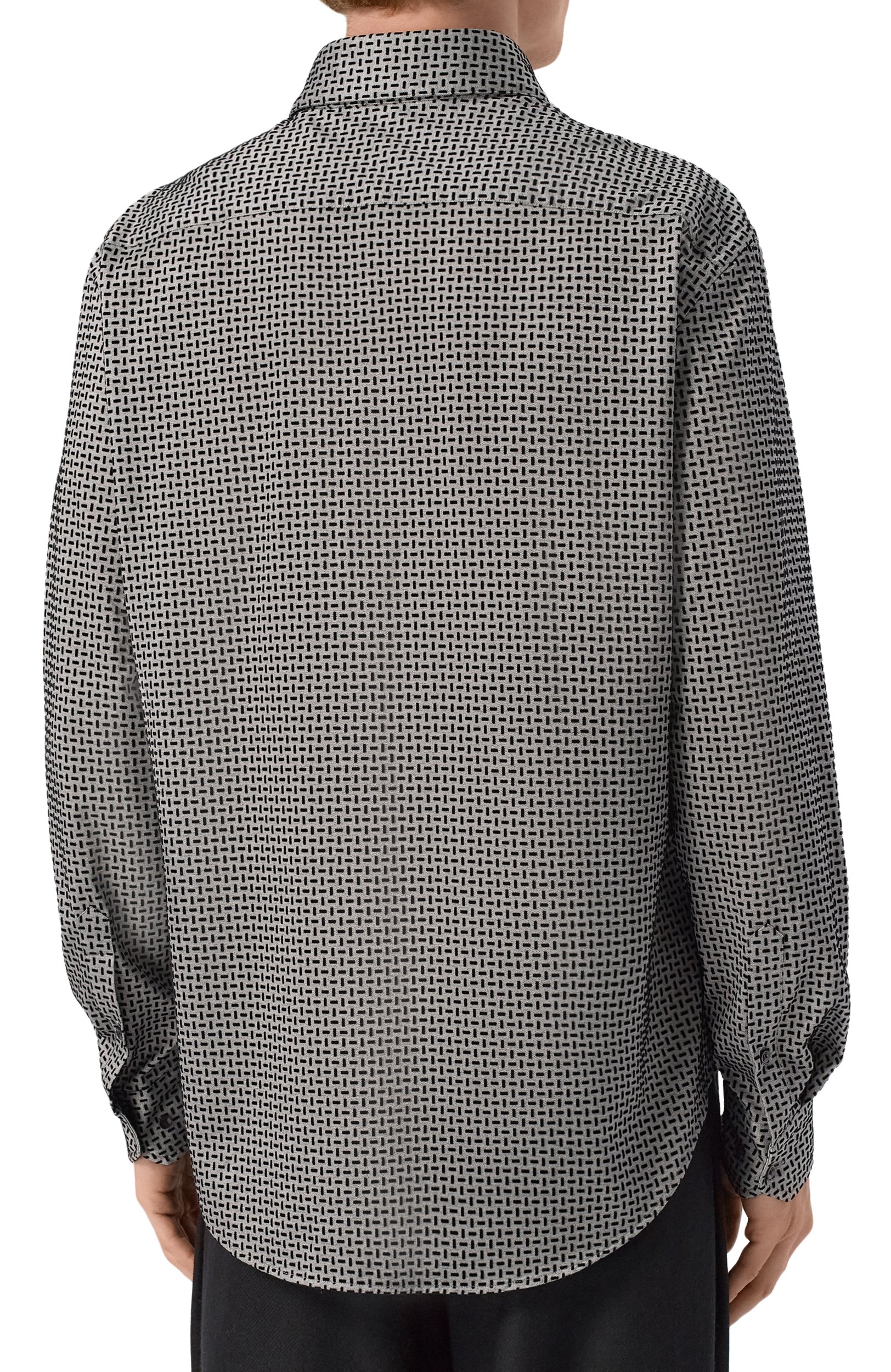 Хлопковая рубашка GIORGIO ARMANI, арт. GM000080/TE23936, фото 4
