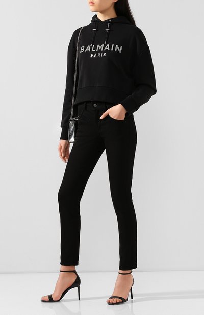 Хлопковое худи BALMAIN, арт. TF03792/I419, фото 2