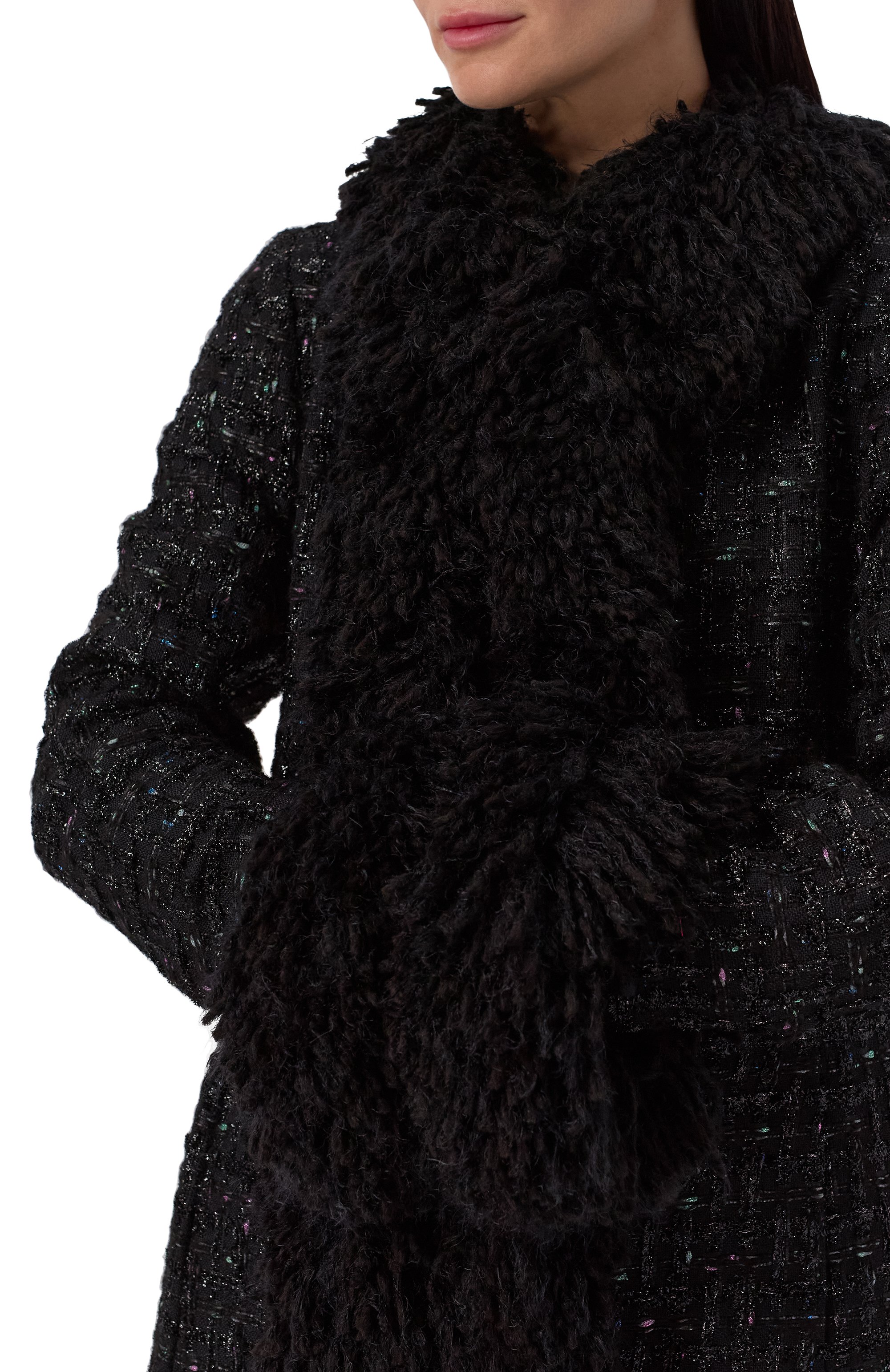 Твидовое пальто GIAMBATTISTA VALLI, арт. 25FWPVCA8047/24LIN, фото 5