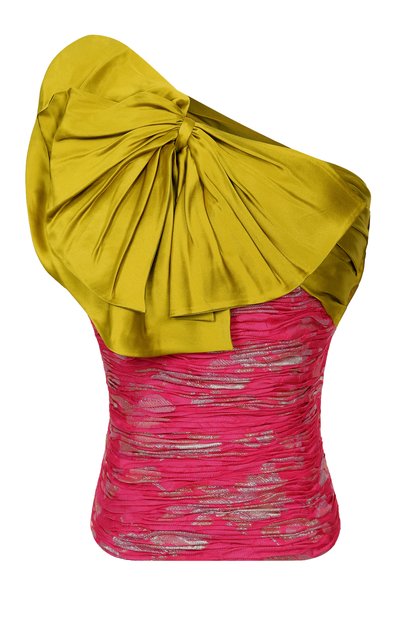 Женский шелковый топ VALENTINO, арт. 8B3AEBJ0/A1B