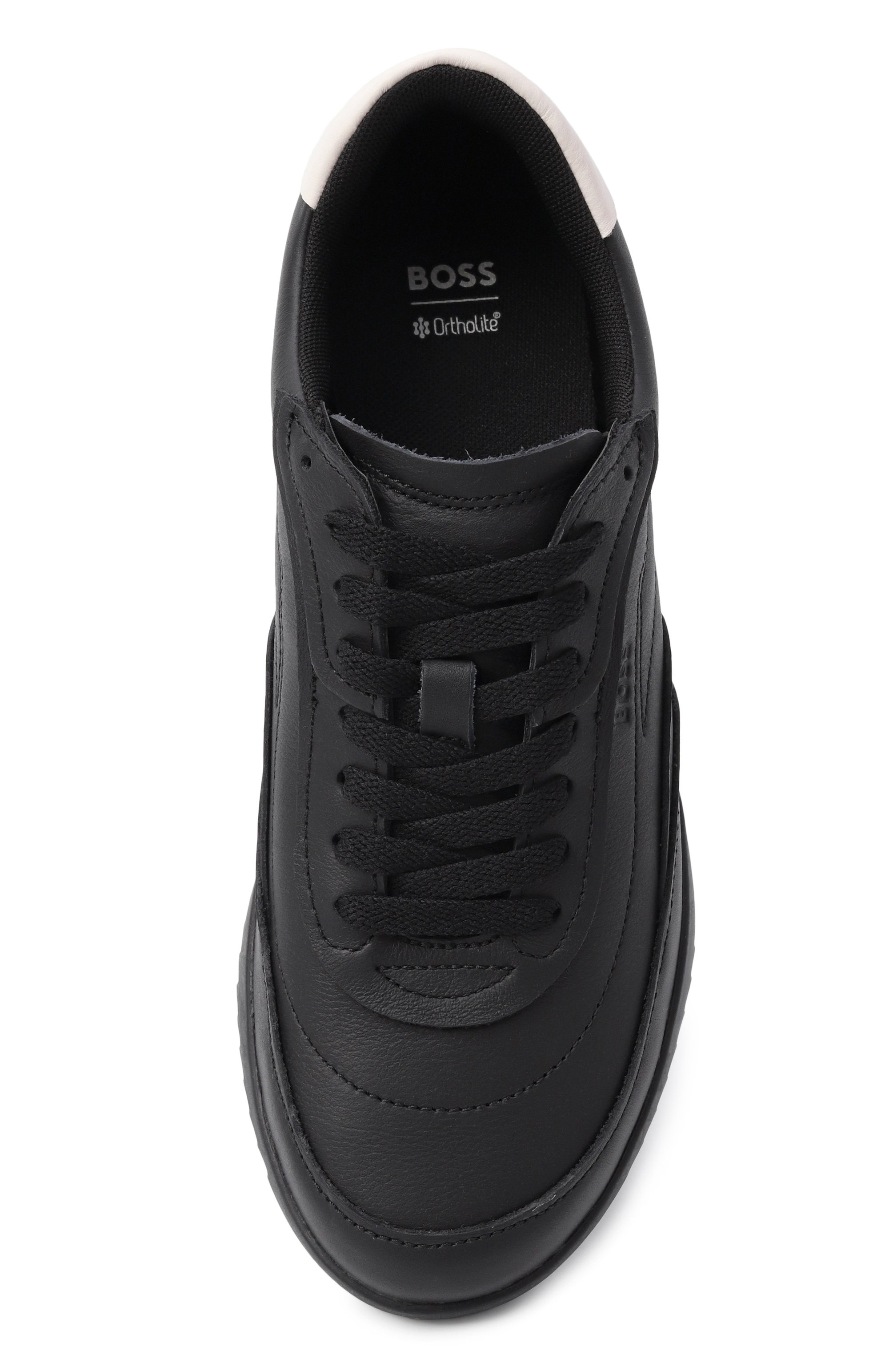 Кожаные кроссовки carlynn BOSS, арт. 50557753, фото 6