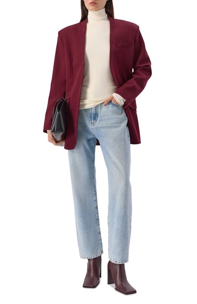 Кожаные ботильоны ALAIA, арт. AA302005I052, фото 3