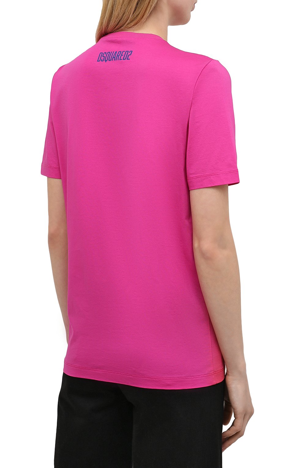 Хлопковая футболка DSQUARED2, арт. S72GD0298/S23009, фото 4