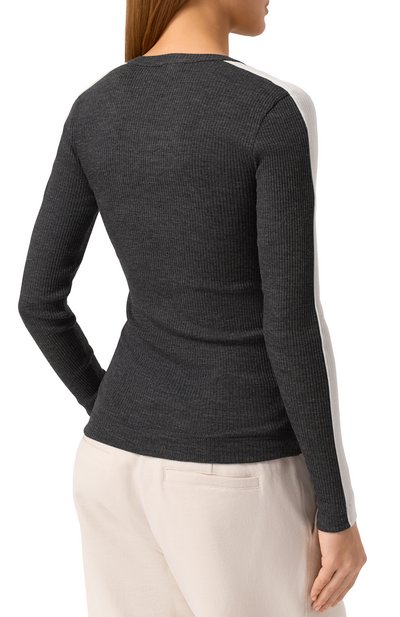 Шерстяной пуловер BRUNELLO CUCINELLI, арт. MD998VB500, фото 4