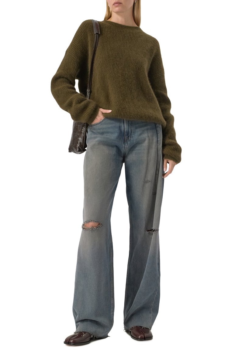 Женские кожаные пенни-лоферы tabi city MAISON MARGIELA темно-коричневого цвета, арт. S39WR0021/P8158 | Фото 2 (Материал внешний: Натуральная кожа; Подошва: Плоская; Материал внутренний: Натуральная кожа; Каблук высота: Низкий; Автоматизация состава: Проставлено; Автоматизация ТО: Проставлено)