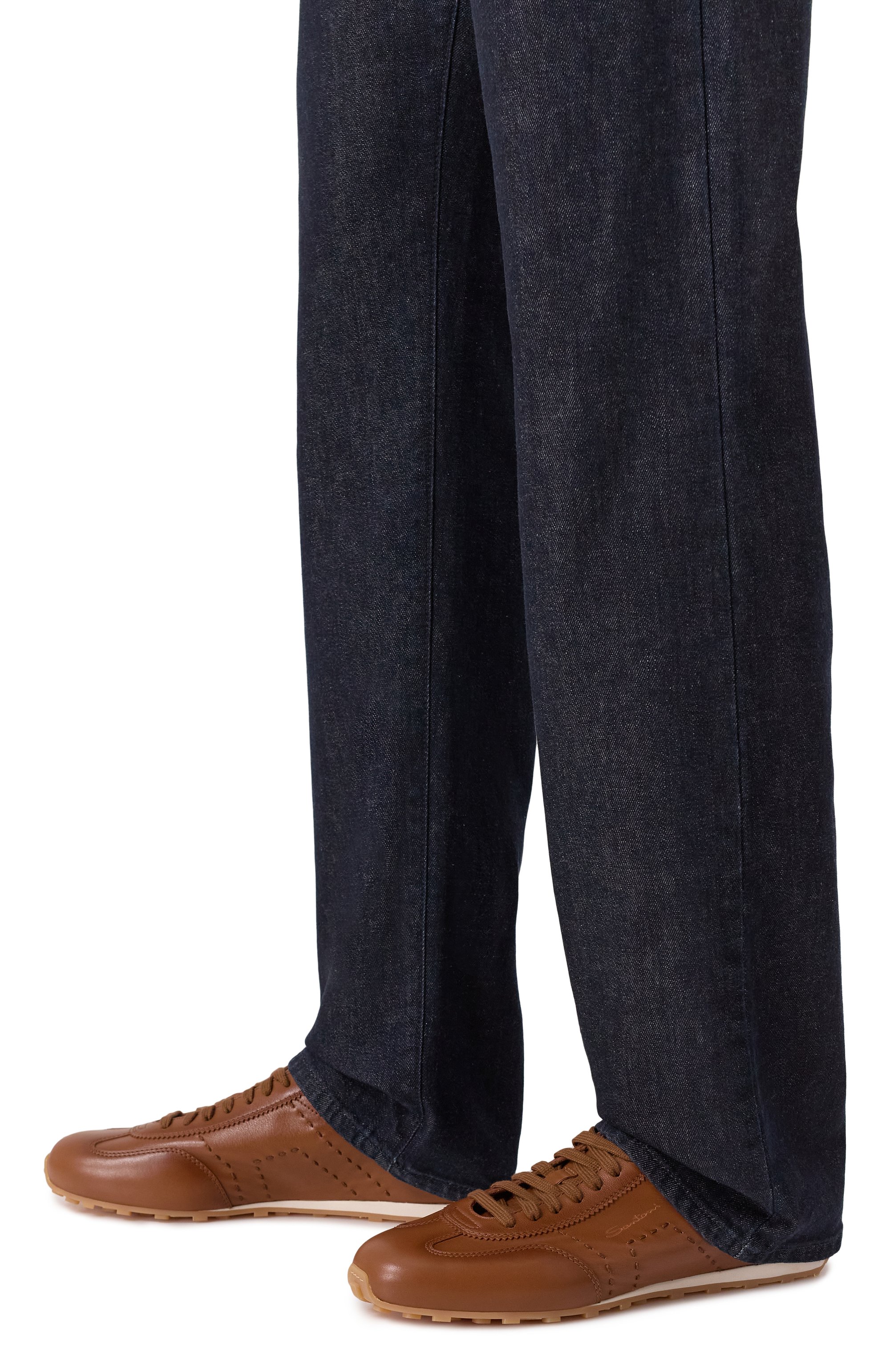 Кожаные кроссовки glove SANTONI, арт. MBGG22080BIFTSDW, фото 3