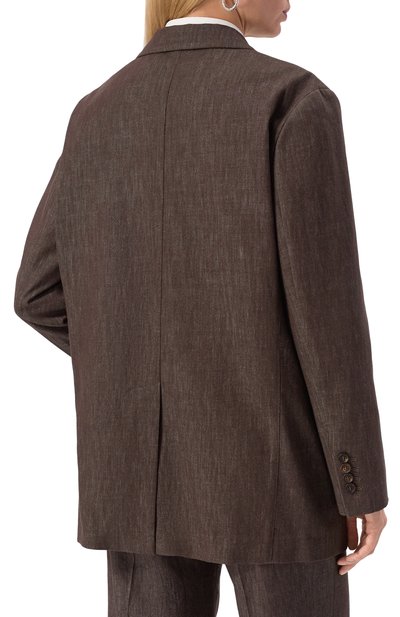 Хлопковый жакет BRUNELLO CUCINELLI, арт. MB1257390P, фото 4
