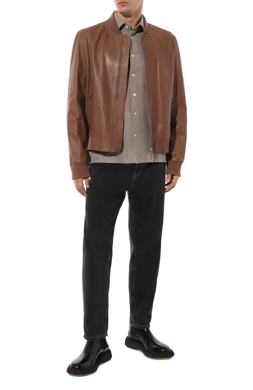 Шерстяная рубашка KITON, арт. UMCNERK0131C06, фото 2