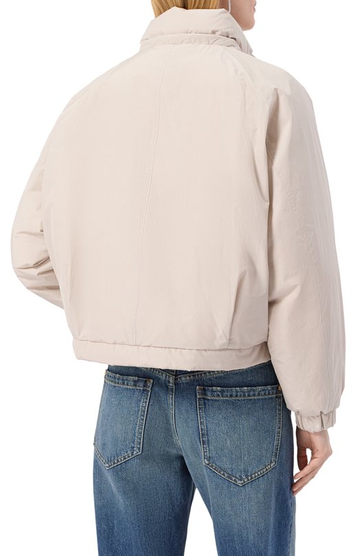 Пуховая куртка Brunello Cucinelli MG5017835P Кремовый  MG5017835P Фото 6
