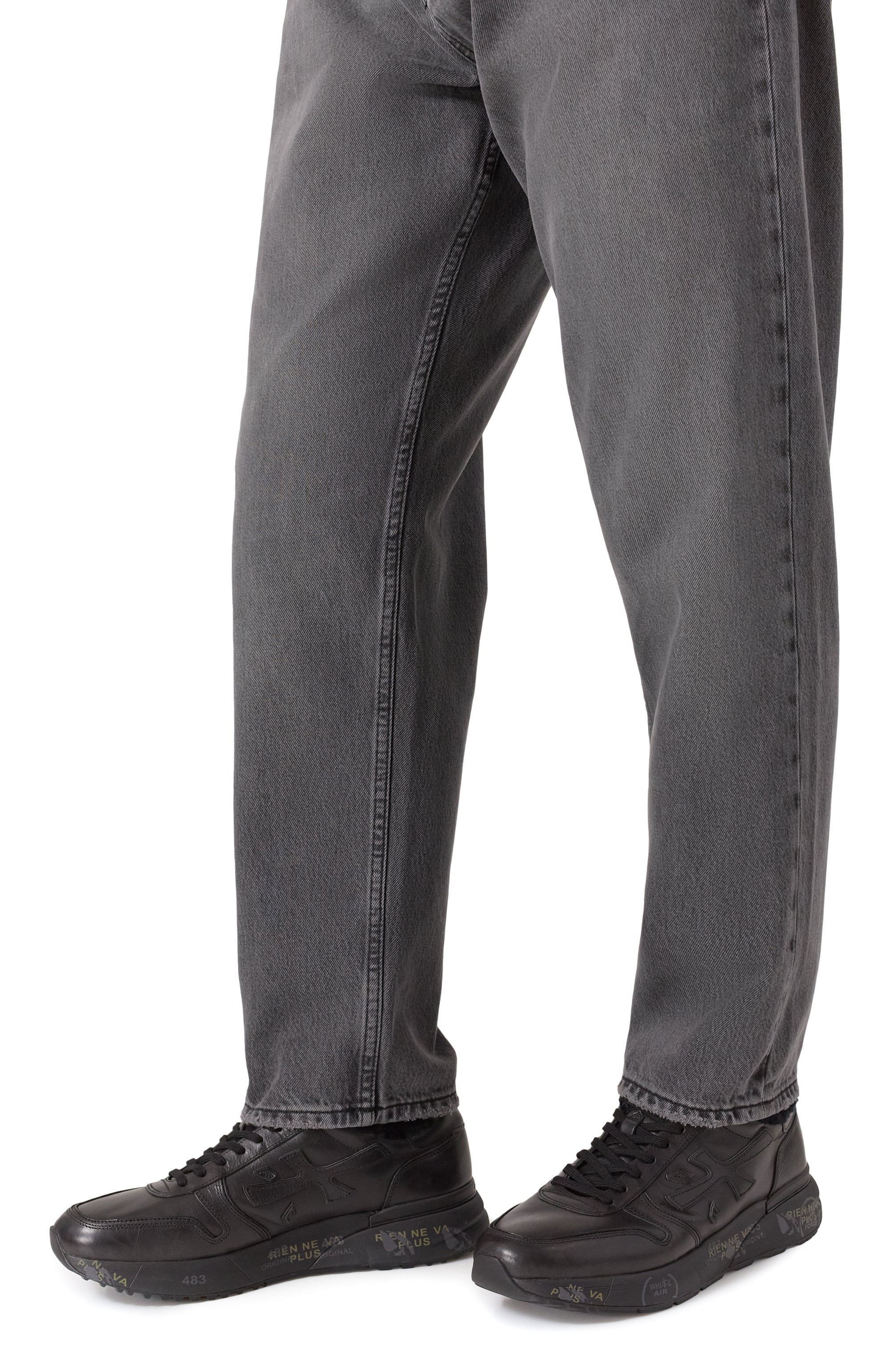 Кожаные кроссовки mick PREMIATA, арт. MICK/VAR 1453NM, фото 3