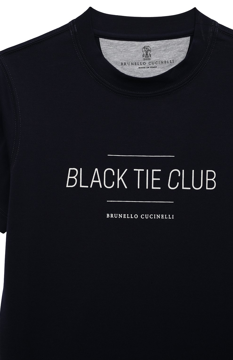 Хлопковая футболка BRUNELLO CUCINELLI, арт. B0T61S153C, фото 3