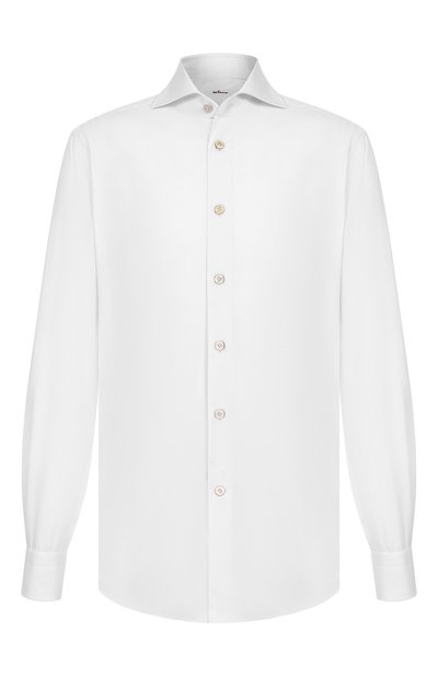 Мужская хлопковая сорочка KITON, арт. UCCH0948801