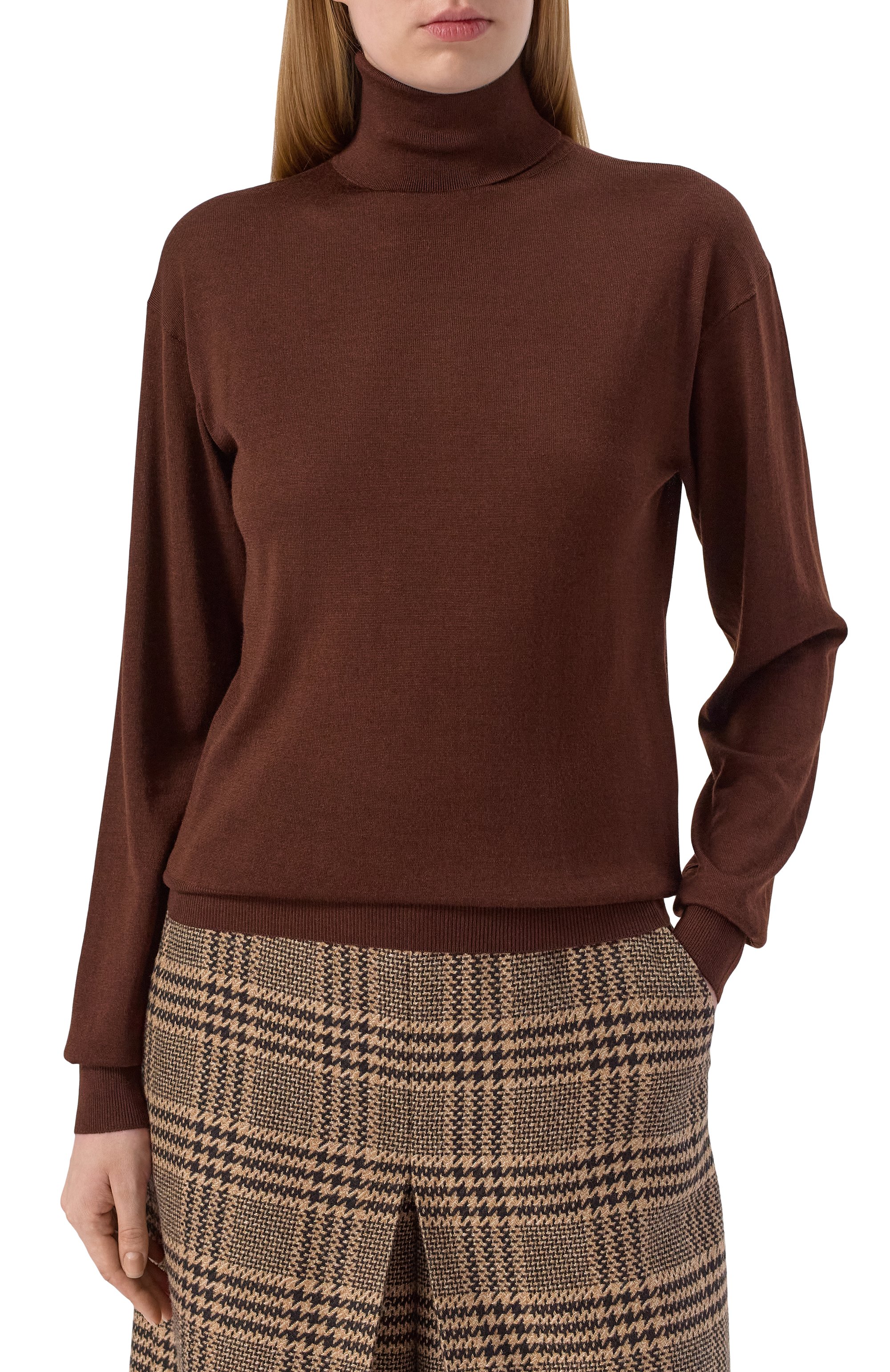 Водолазка из шерсти и кашемира SAINT LAURENT, арт. 840802/YAPK2, фото 3