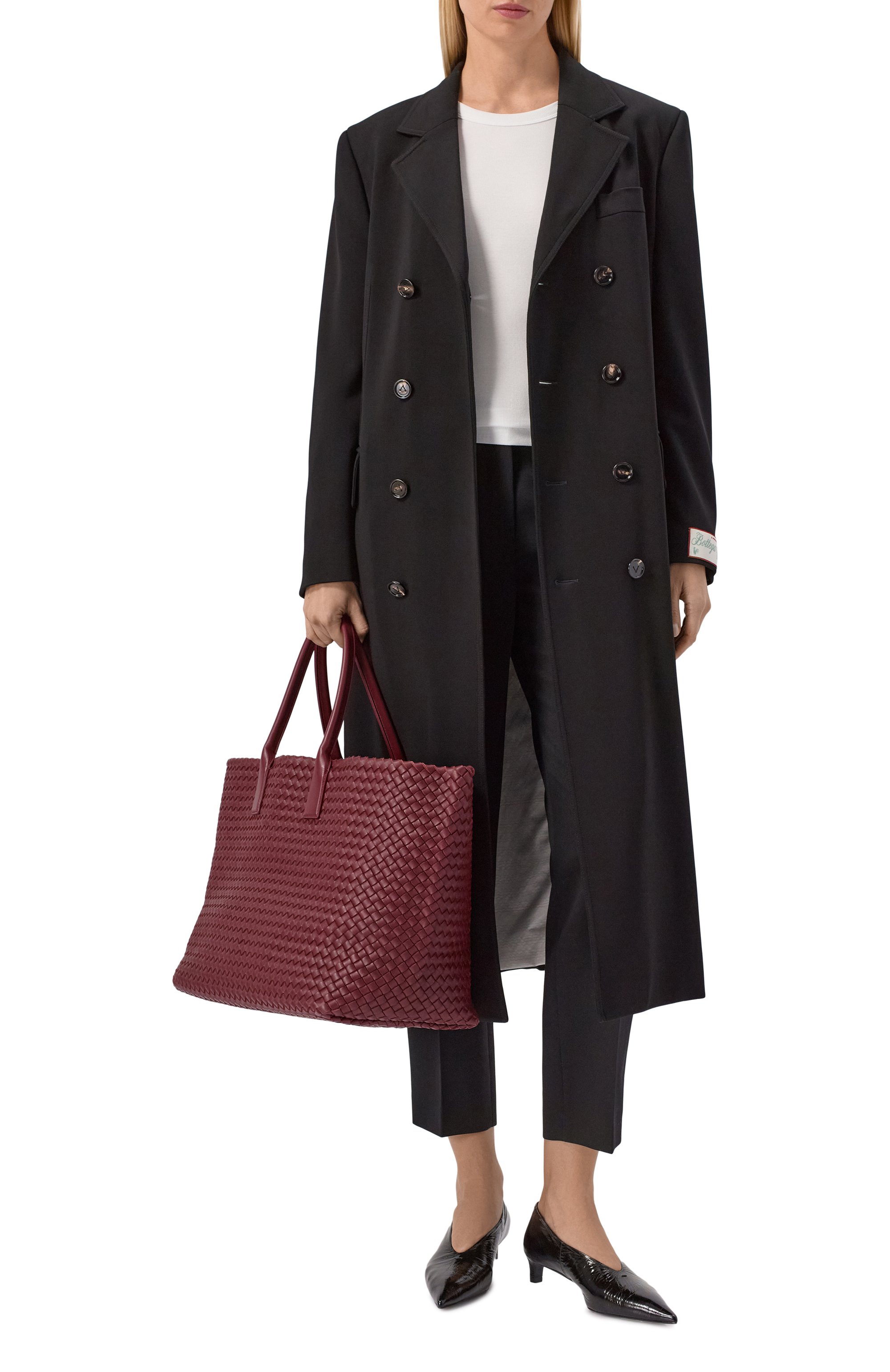 Сумка-тоут cabat large BOTTEGA VENETA, арт. 608811/V10W1, фото 3