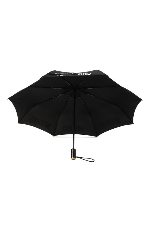 Складной зонт Moschino 8983 0PENCL0SE Чёрный  8983 0PENCL0SE Фото 3