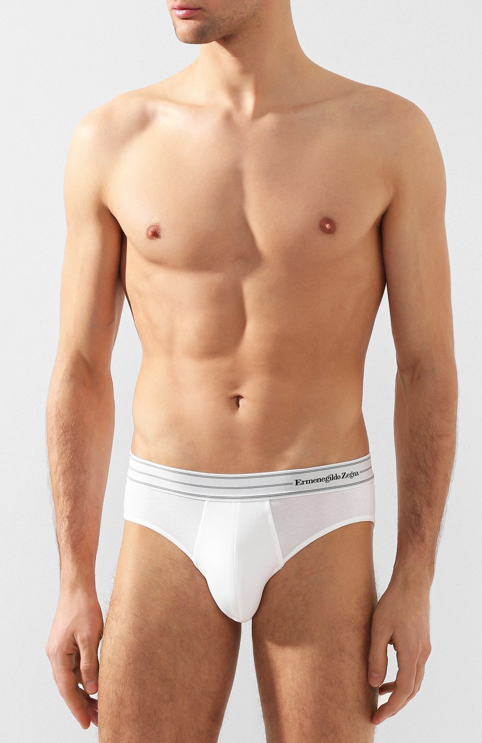 Хлопковые брифы с широкой резинкой ZEGNA, арт. N2L610010, фото 2