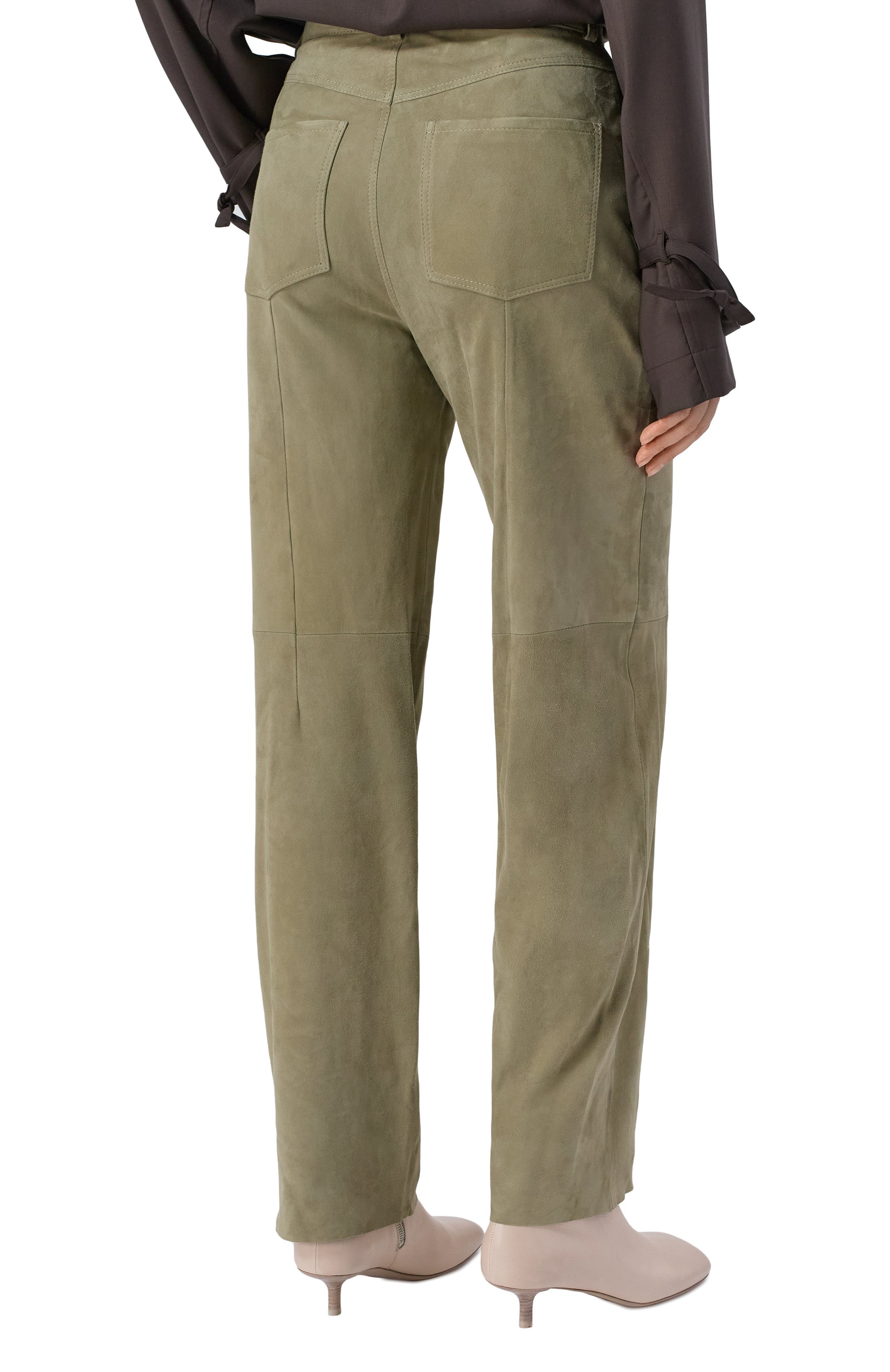 Замшевые брюки ERIKA CAVALLINI, арт. P6SW03, фото 4