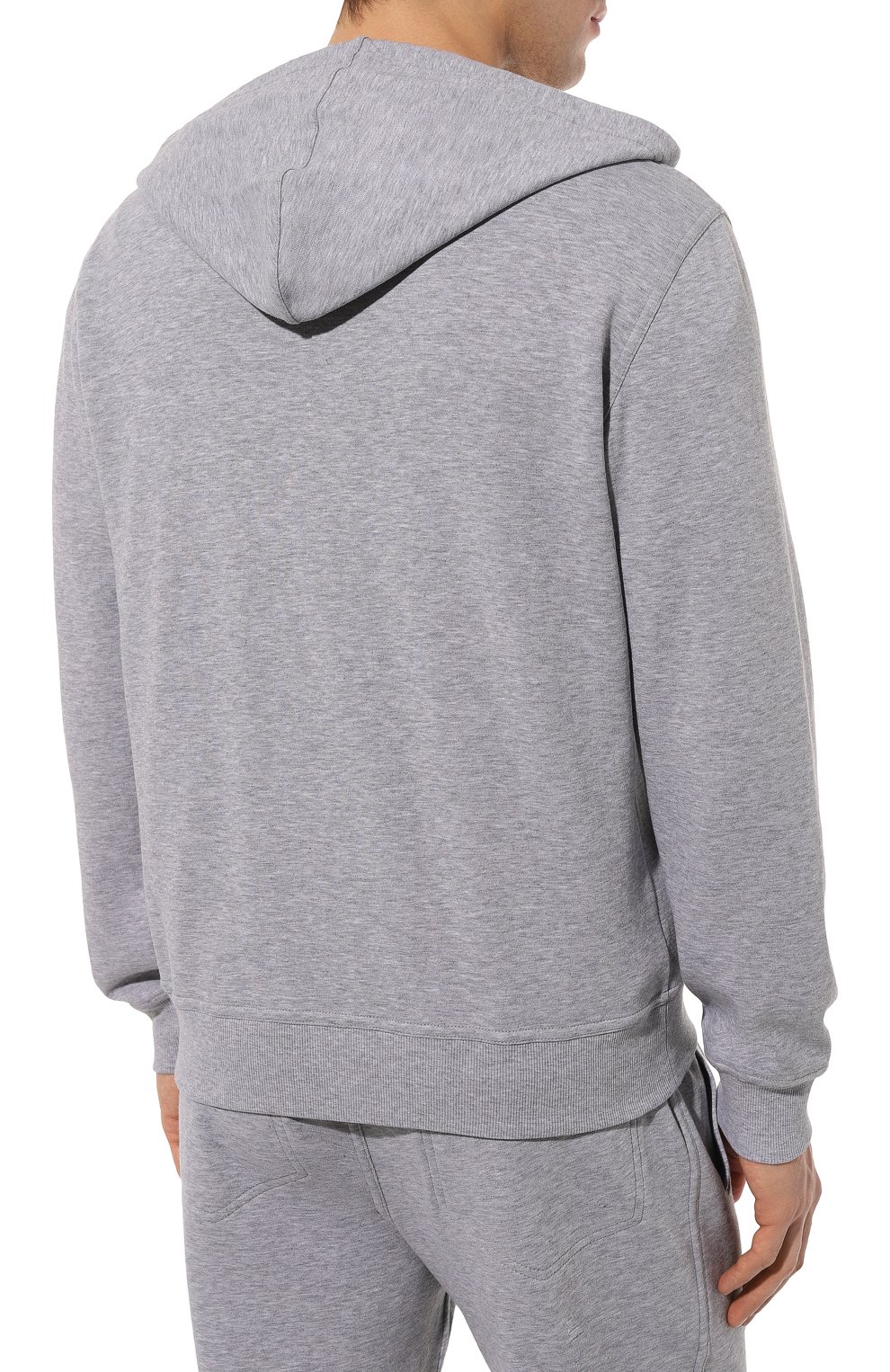 Хлопковая толстовка BRUNELLO CUCINELLI, арт. M0T359069G, фото 4