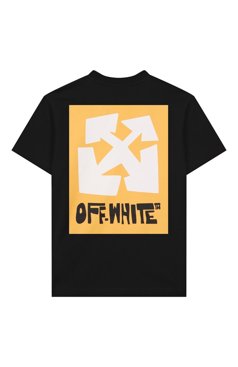 Хлопковая футболка OFF-WHITE, арт. 0BAA002S25JER008/4-12, фото 1