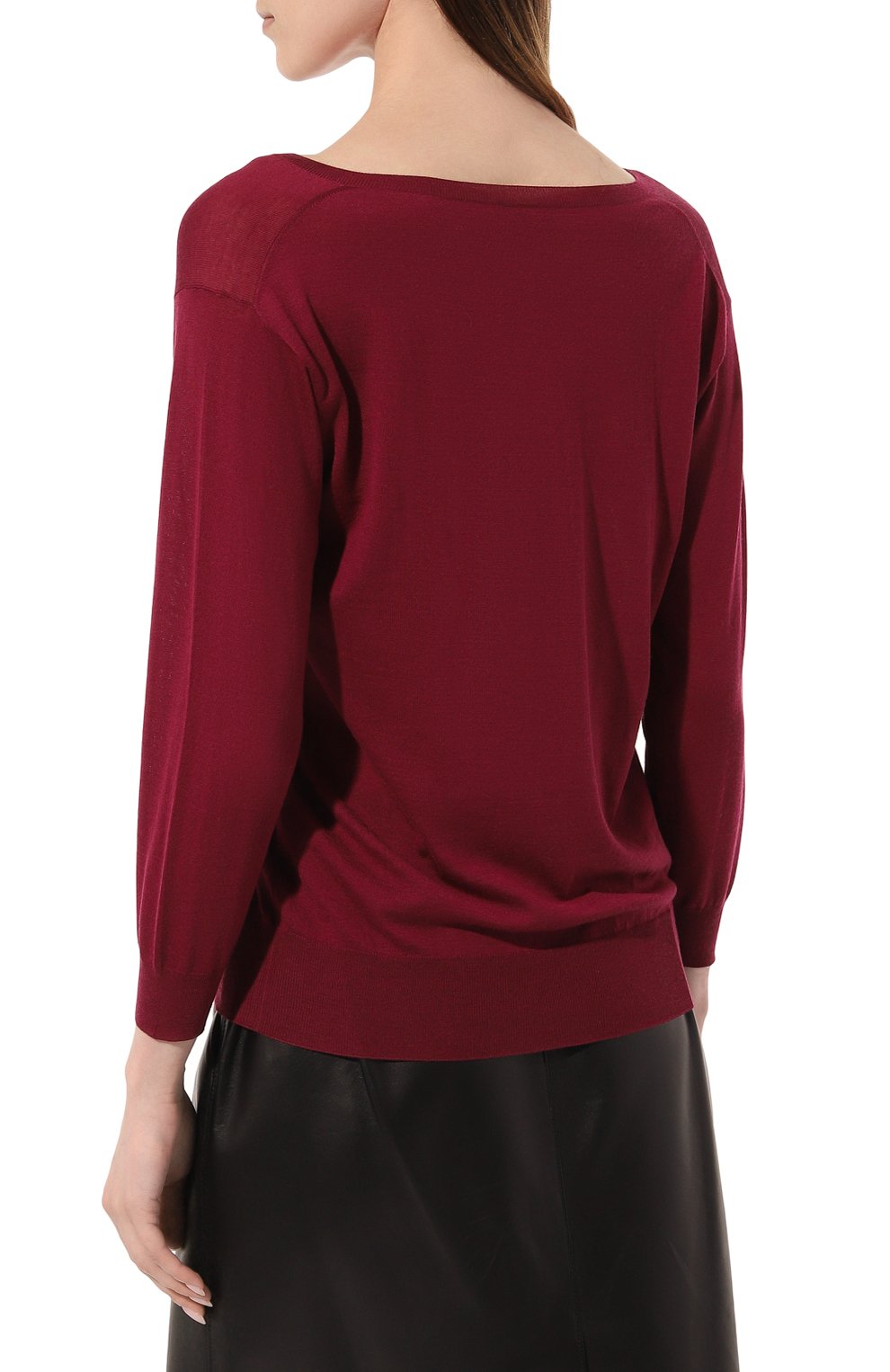 Шерстяной пуловер PRADA, арт. P24Q77-J2N-F0007-142, фото 4