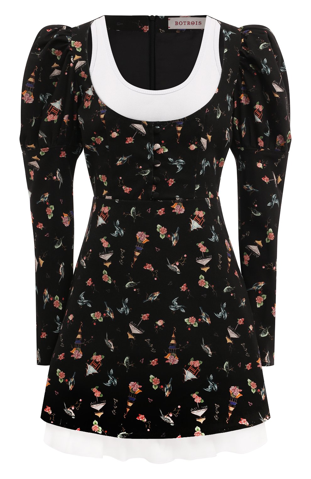 Хлопковое платье BOTROIS, арт. SKU0067311, фото 1