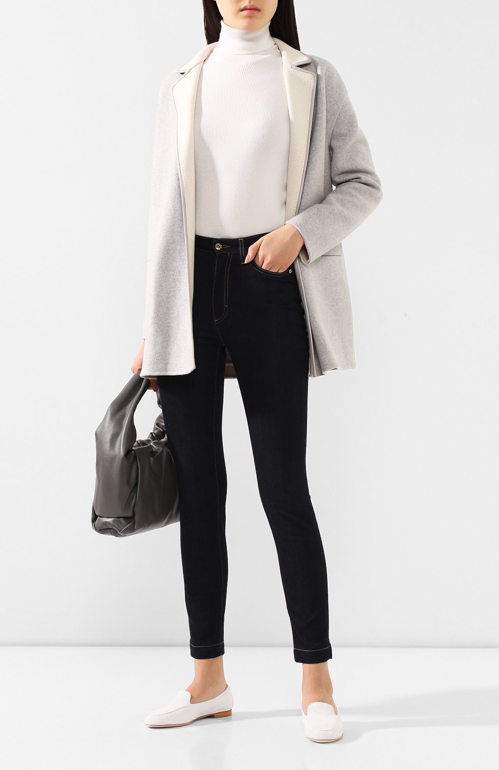 Замшевые лоферы KITON, арт. D47803X08S62, фото 2