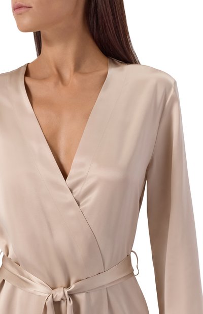 Шелковый халат LUNA DI SETA, арт. VLST08009, фото 5