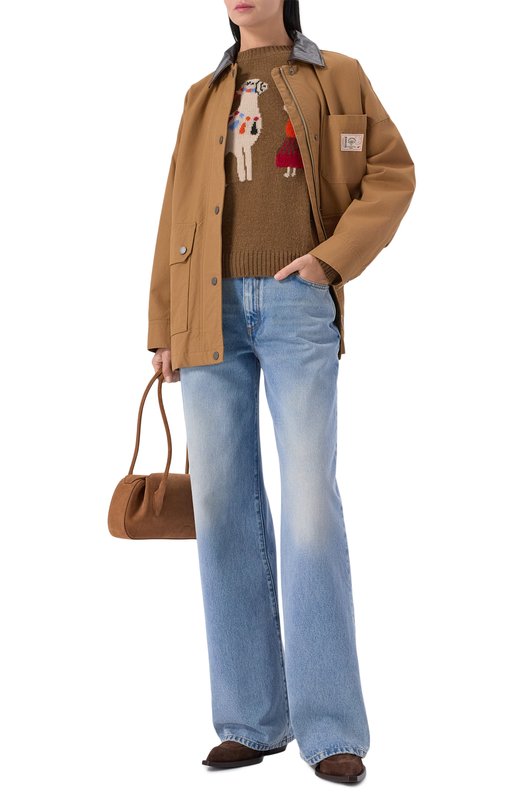 Свитер Weekend Max Mara NITRA Коричневый  NITRA Фото 2