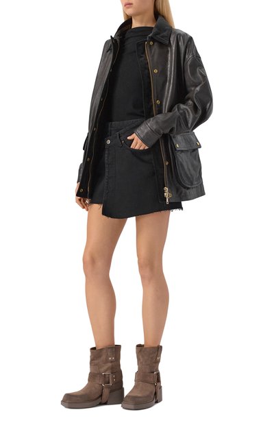 Замшевые байкеры f06 fray VIC MATIE, арт. 1H4150D_F06H080340, фото 3