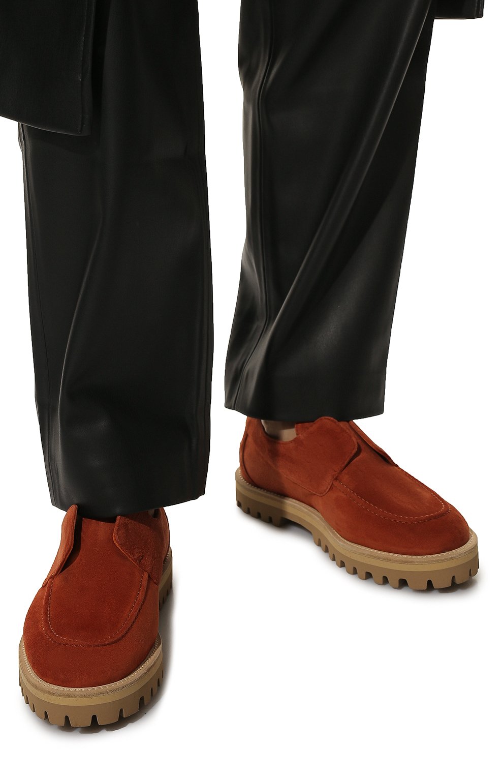 Замшевые лоферы yacht LE SILLA, арт. 5191T020M1PPP0W, фото 3