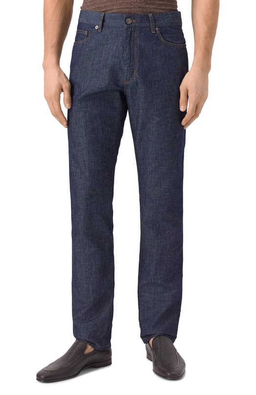 Джинсы Zegna E7I91A5/GAN001 Синий  E7I91A5/GAN001 Фото 3
